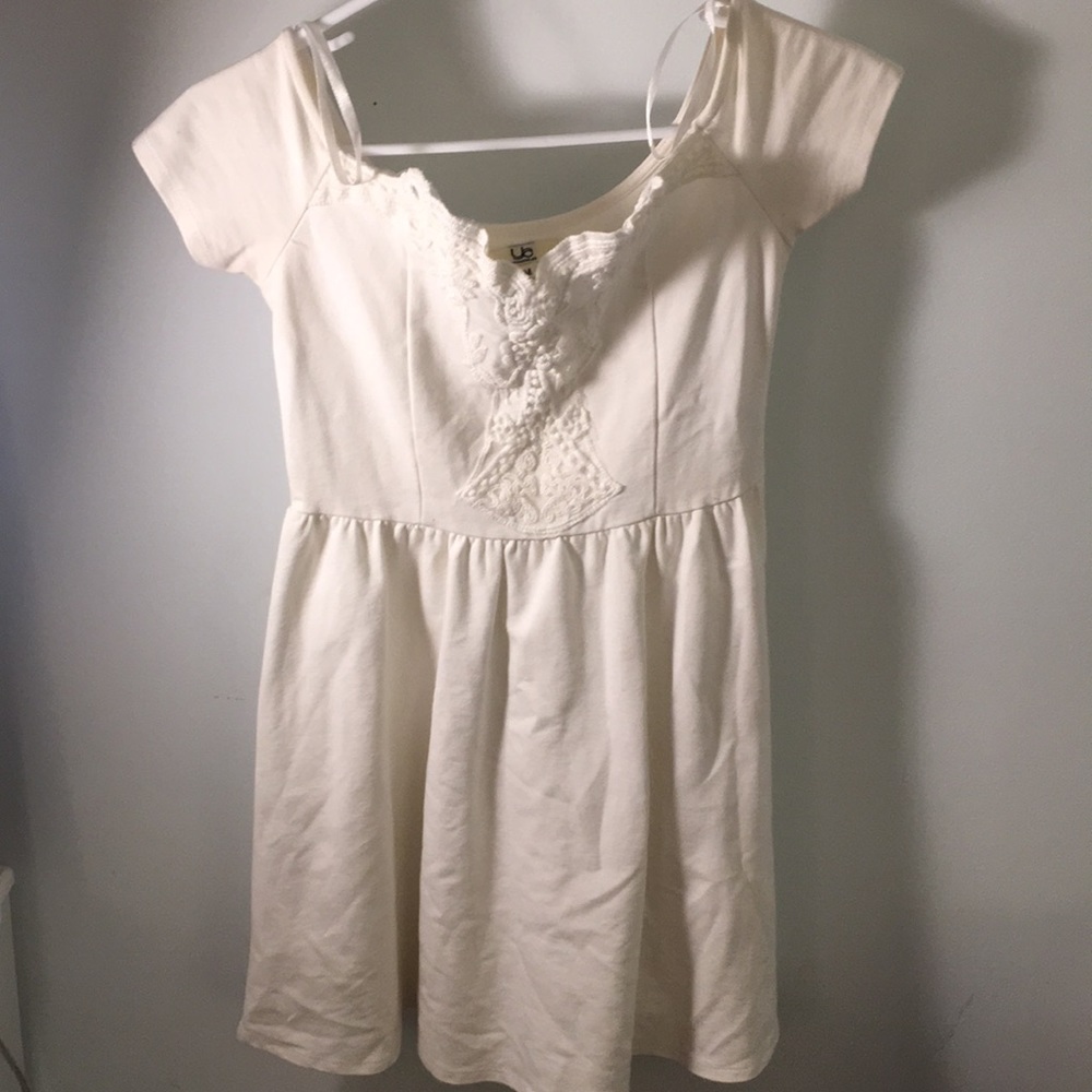 Lightly worn white dress
